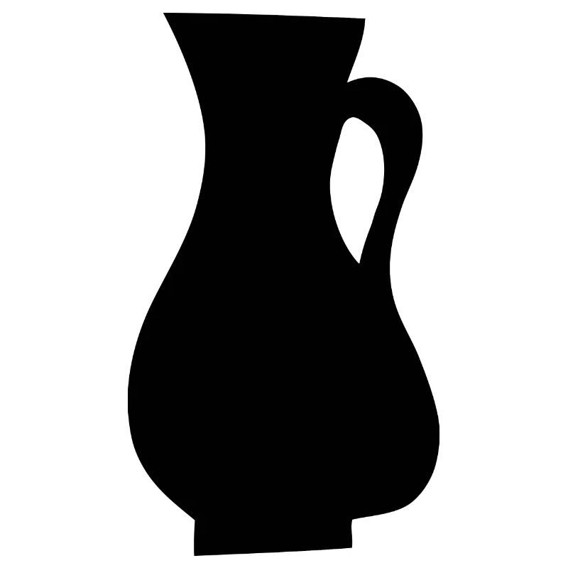 Abstract art object jug gift idea