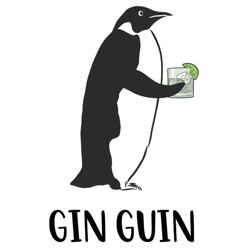 Gin Guin | Pingouin avec Gin Bartender