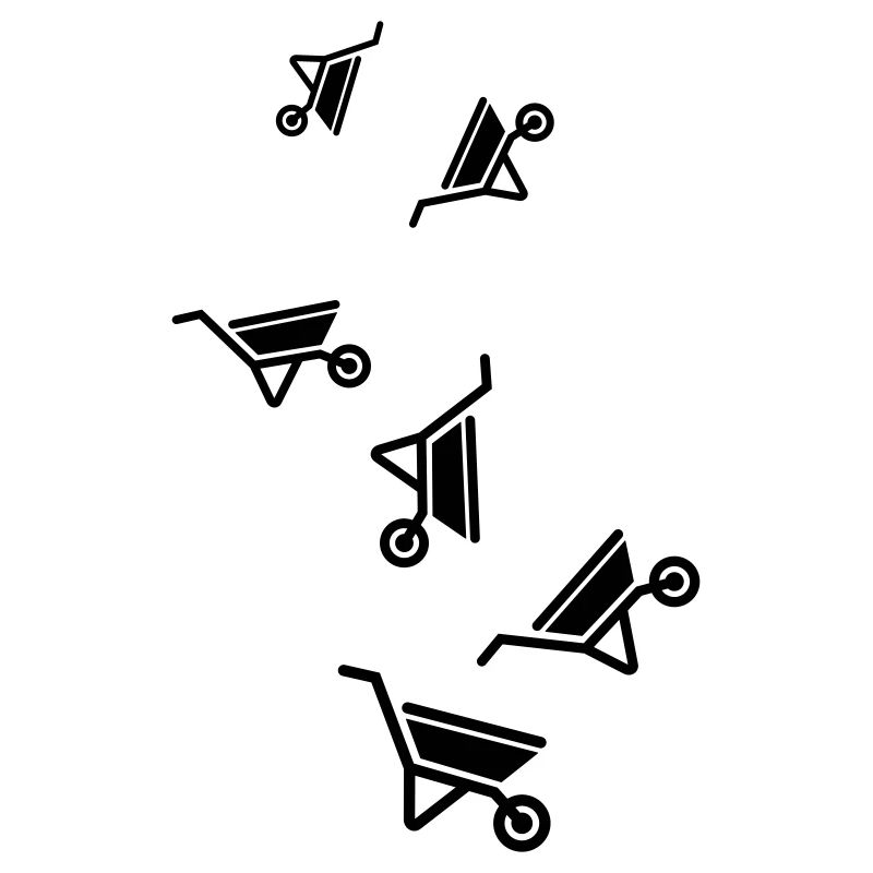 Wheelbarrow symbol