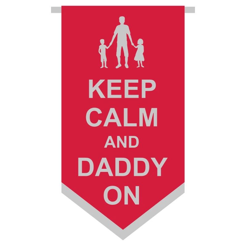 Banner Keep Calm Daddy