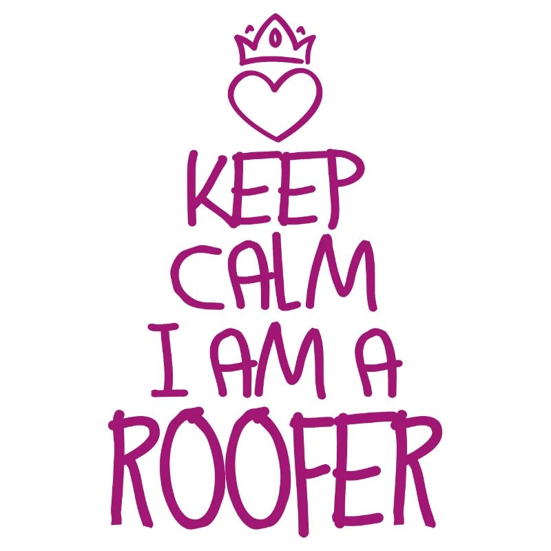 Keep Calm Roofer Cool Roofer Gift