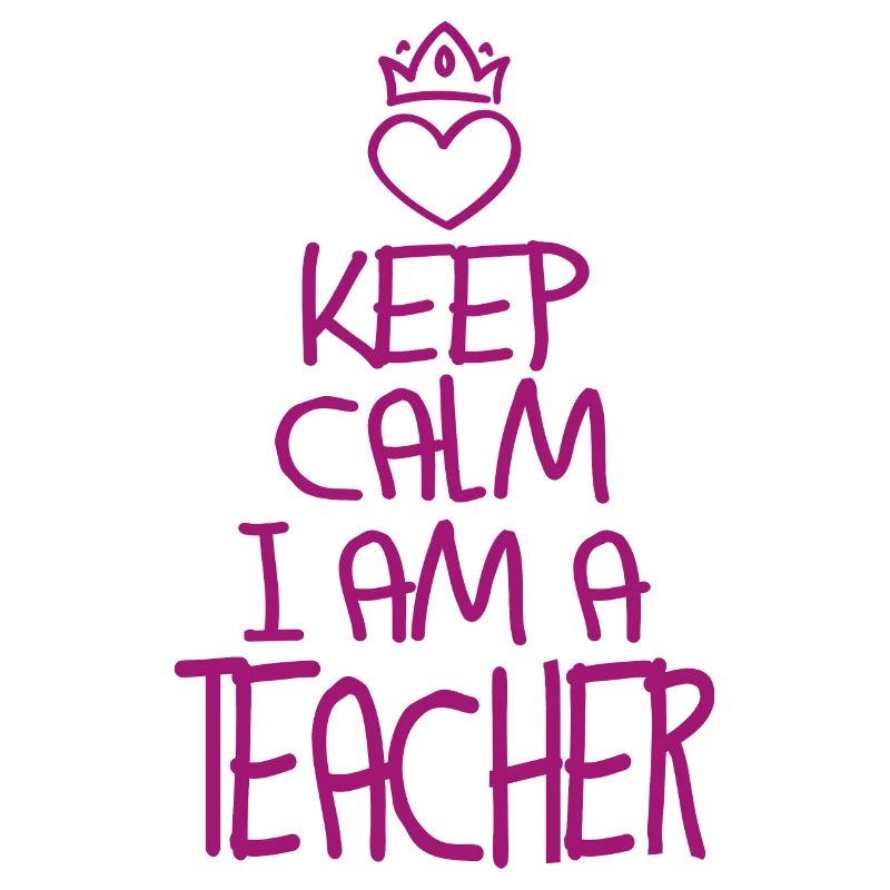 Keep Calm Lehrer cool Lehrer Geschenk