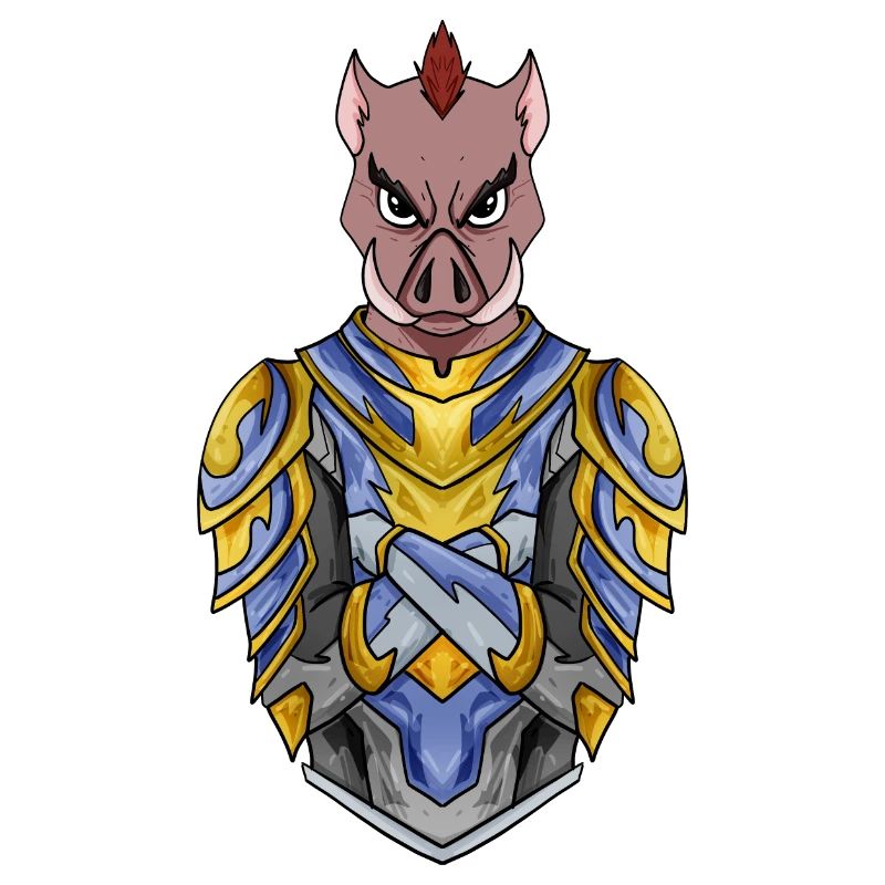 Ritter Wildschein cool pig