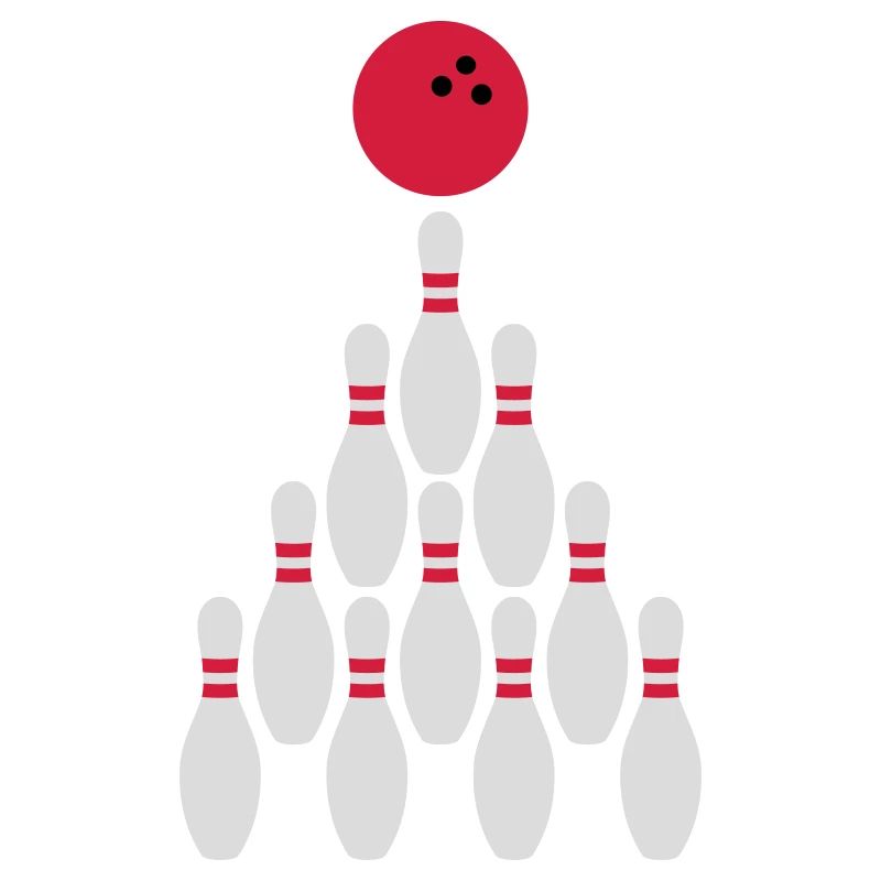 Bowling Kegeln Ball Design