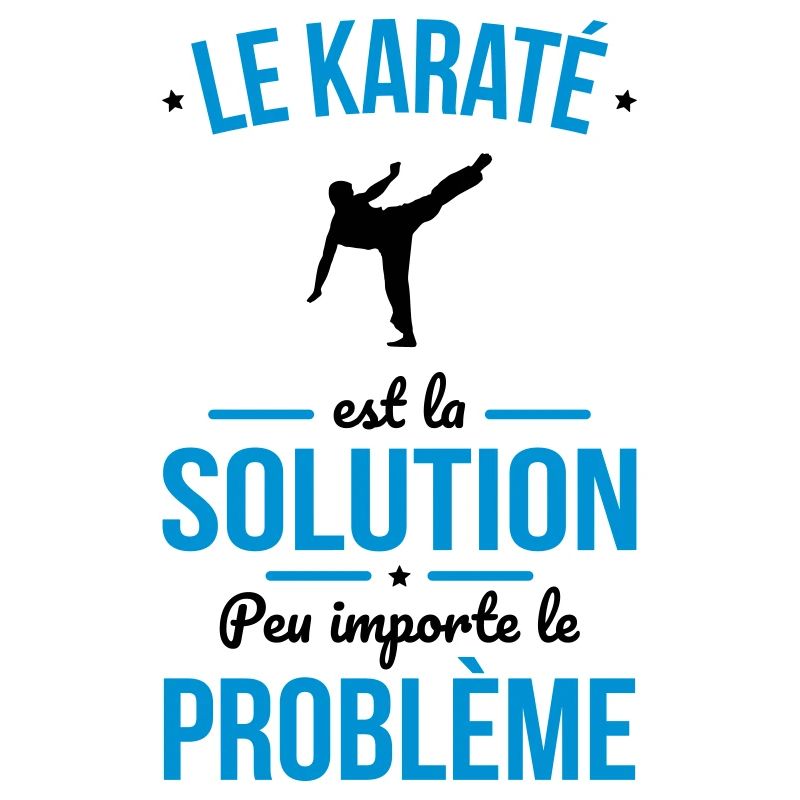 Le karaté est la solution peu importe le problème