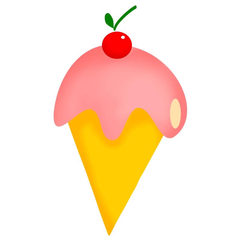 ERDBEERKIRSCH-EISCREME