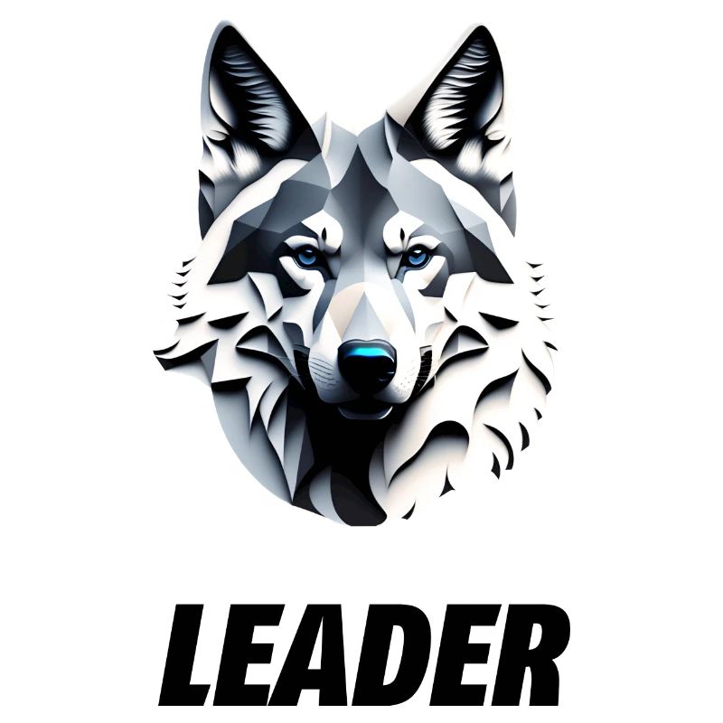 Wolf's head with Leader lettering