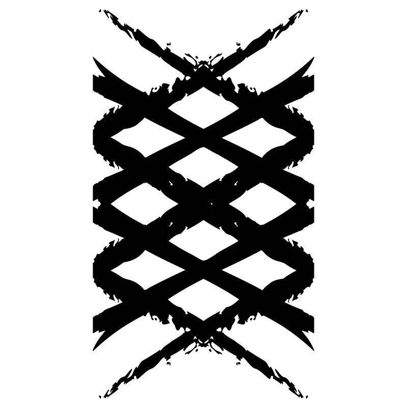 Diamonds Art Cross Pattern | Graphique vectoriel