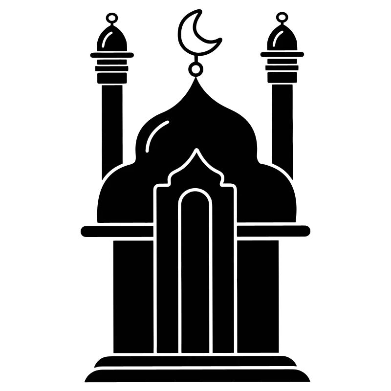 Maison de prière religieuse de la mosquée 000