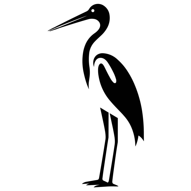Simple Little Stork