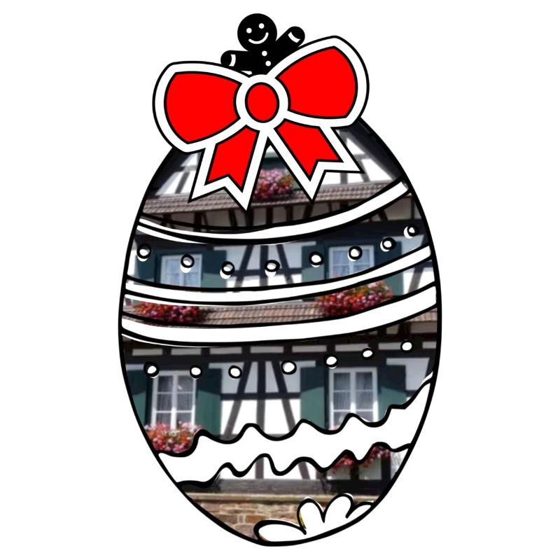 Alsace Easter egg