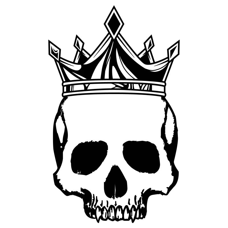 Skull King Crown