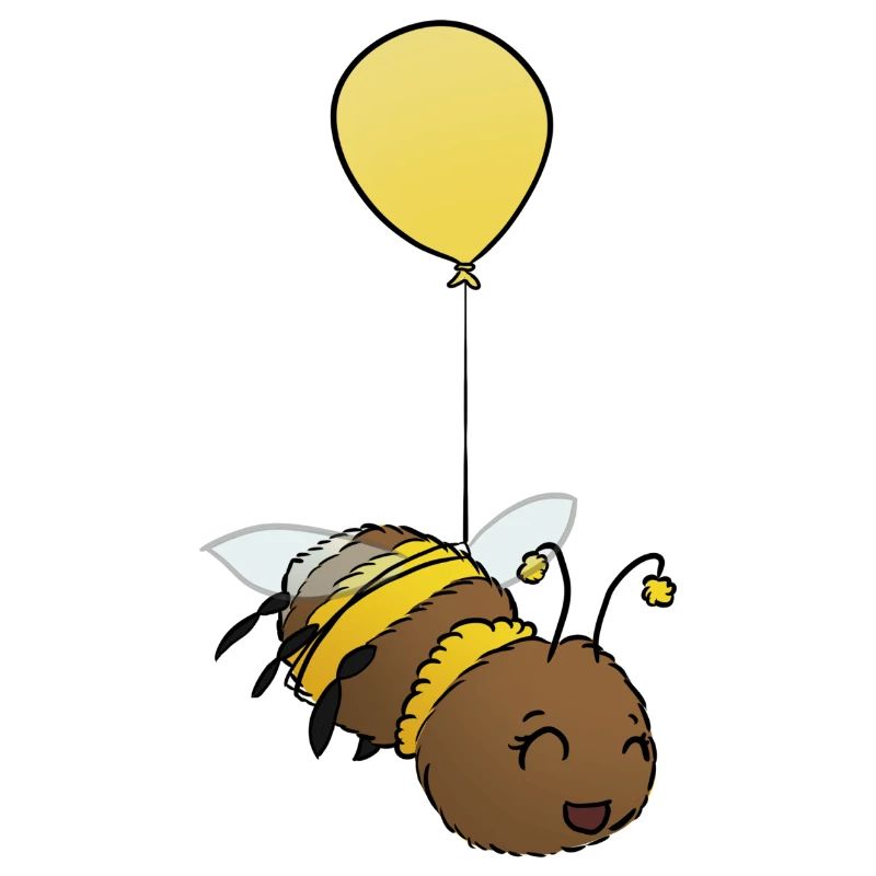Bumblebee flying