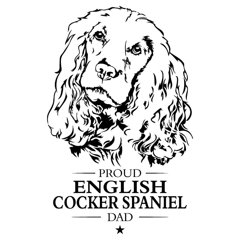 English Cocker Spaniel Dad Hunde Hund Wilsigns