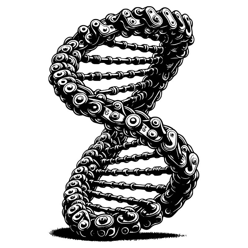 Twisted Möbius Loop Chain DNA Möbius Ribbon