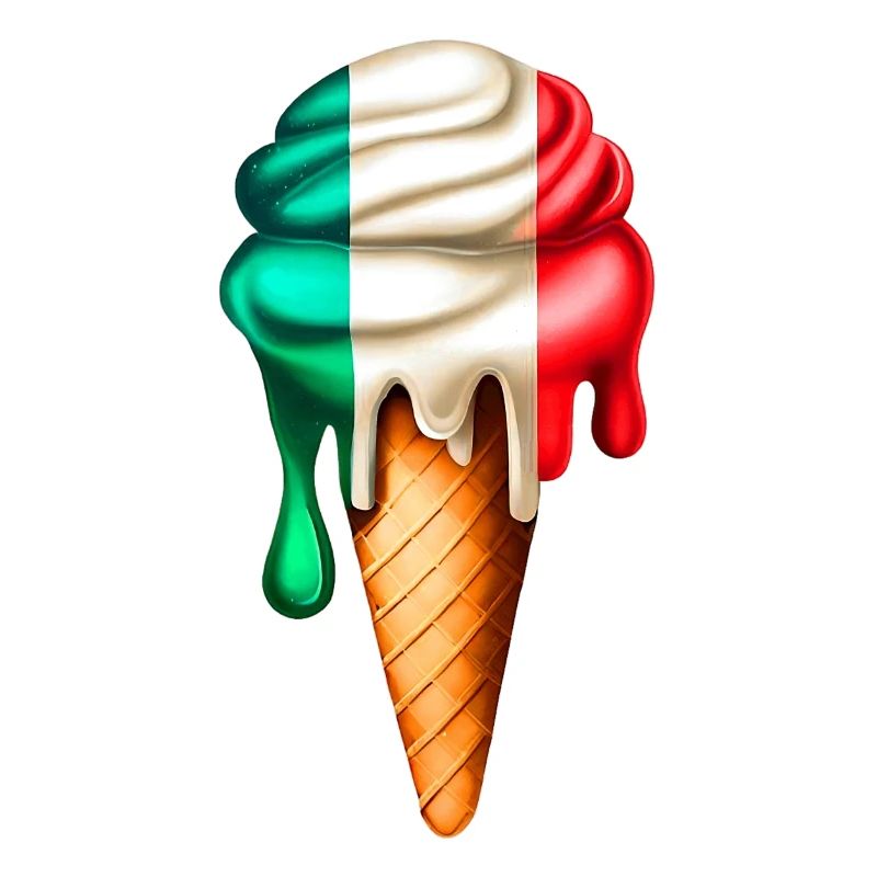 Cornet de glace Italie