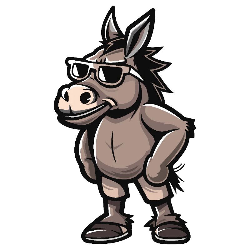 Donkey Cool Comic
