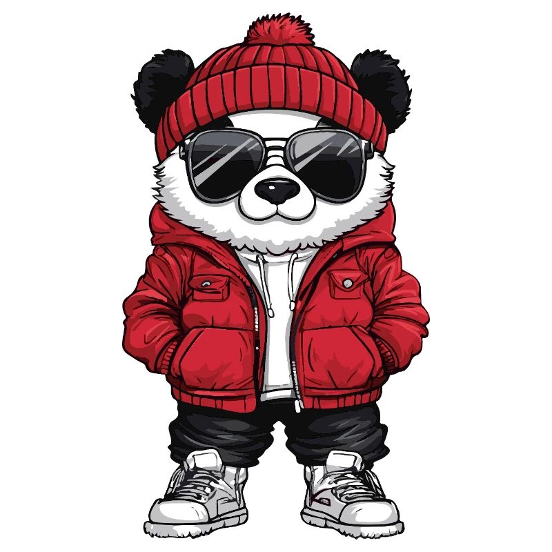 Panda Cool Comic