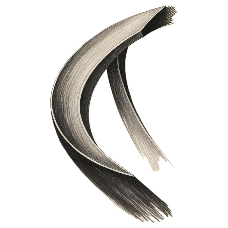 Flowing Movement, Aestetic Design, Drawing
