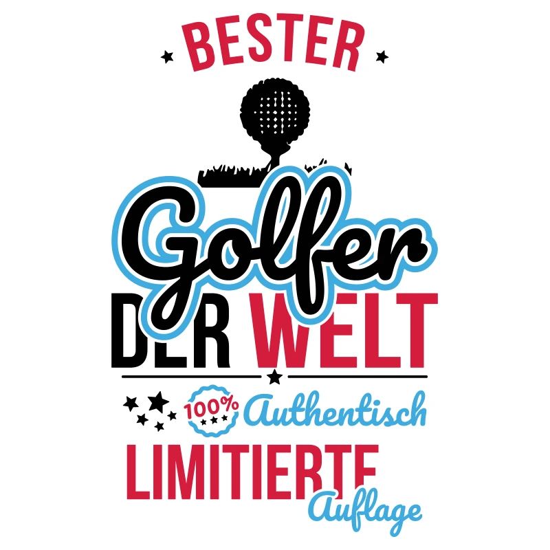Bester Golfer der Welt - 100% Authentisch