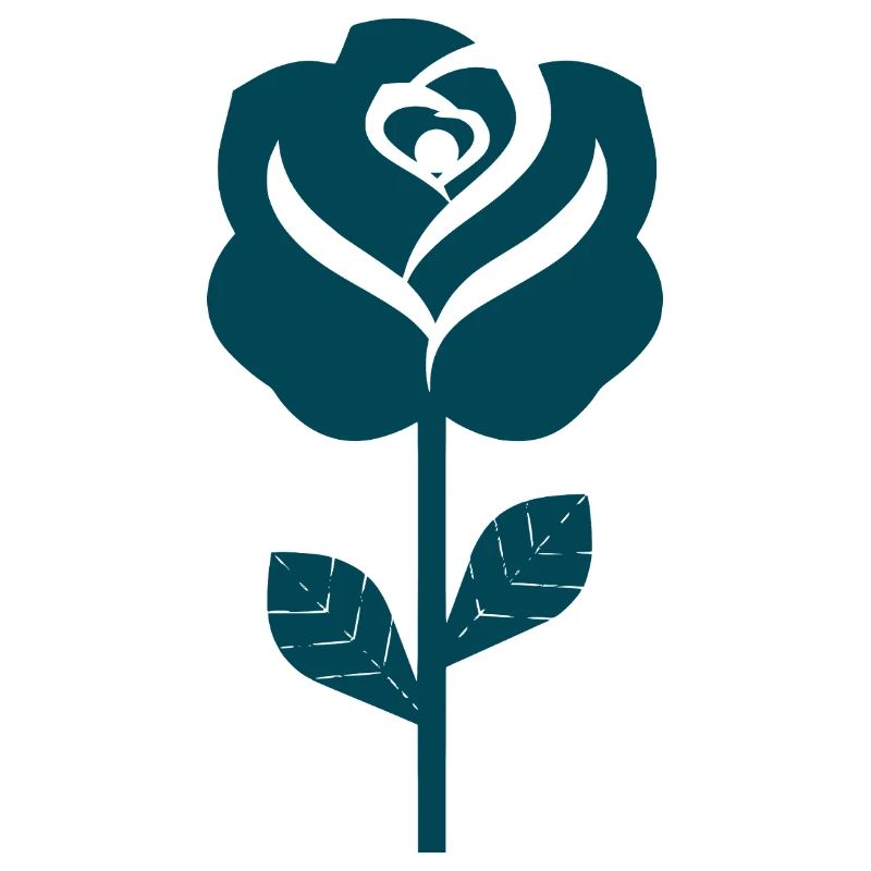 Graphique abstrait rose en sarcelle
