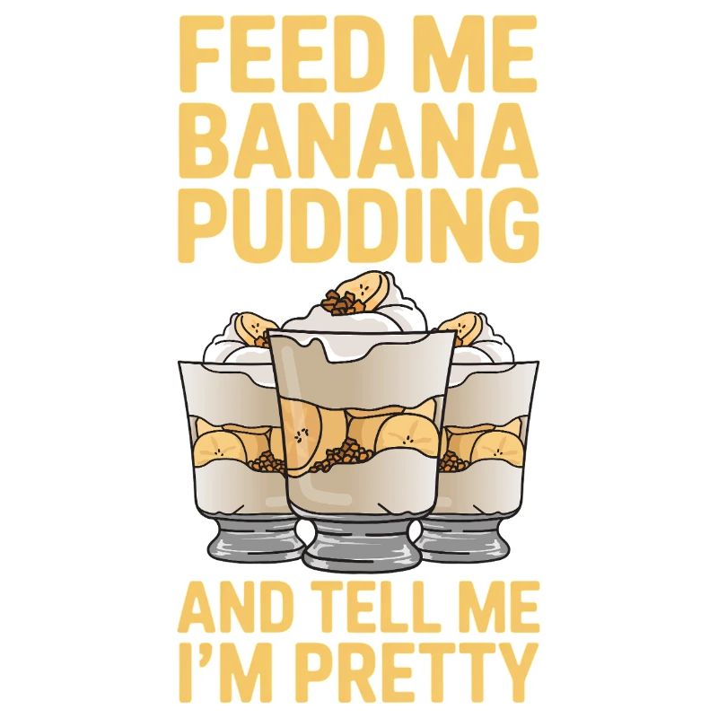 Bananenpudding Bananen Pudding Geschenk