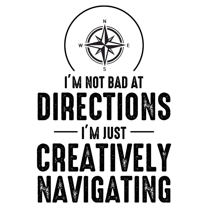 Creatively Navigating Directions GIS Humor Compass