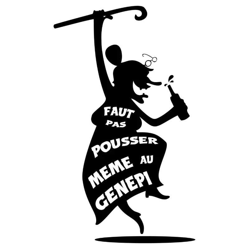 Faut pas pousser mémé...