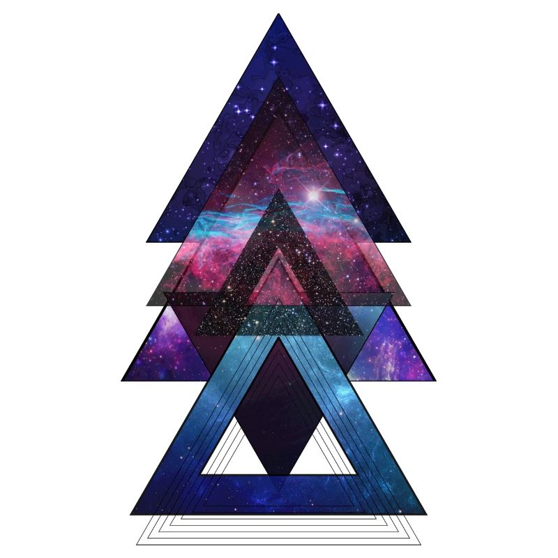 Threefold universe