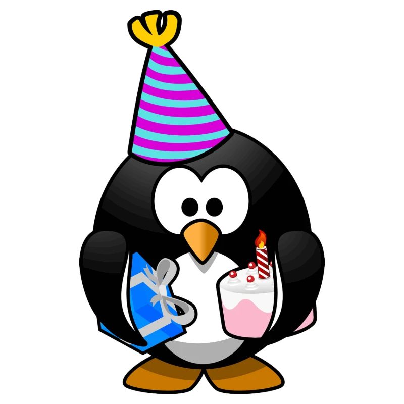 Geburtstag Pinguin