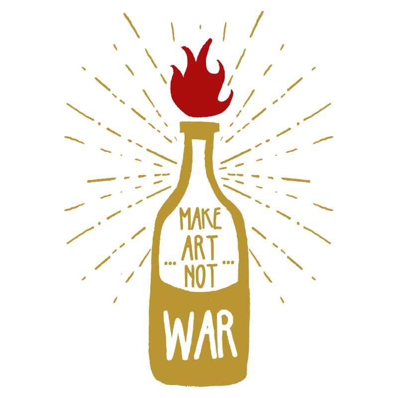 Make art not war