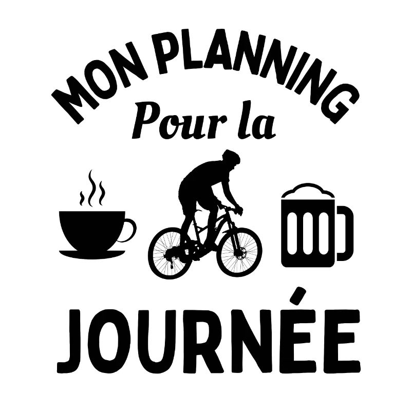 mon planning pour la journée