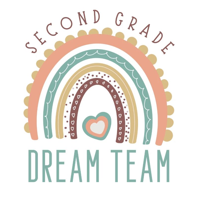 Second Grade Dream Team Retro Back To School