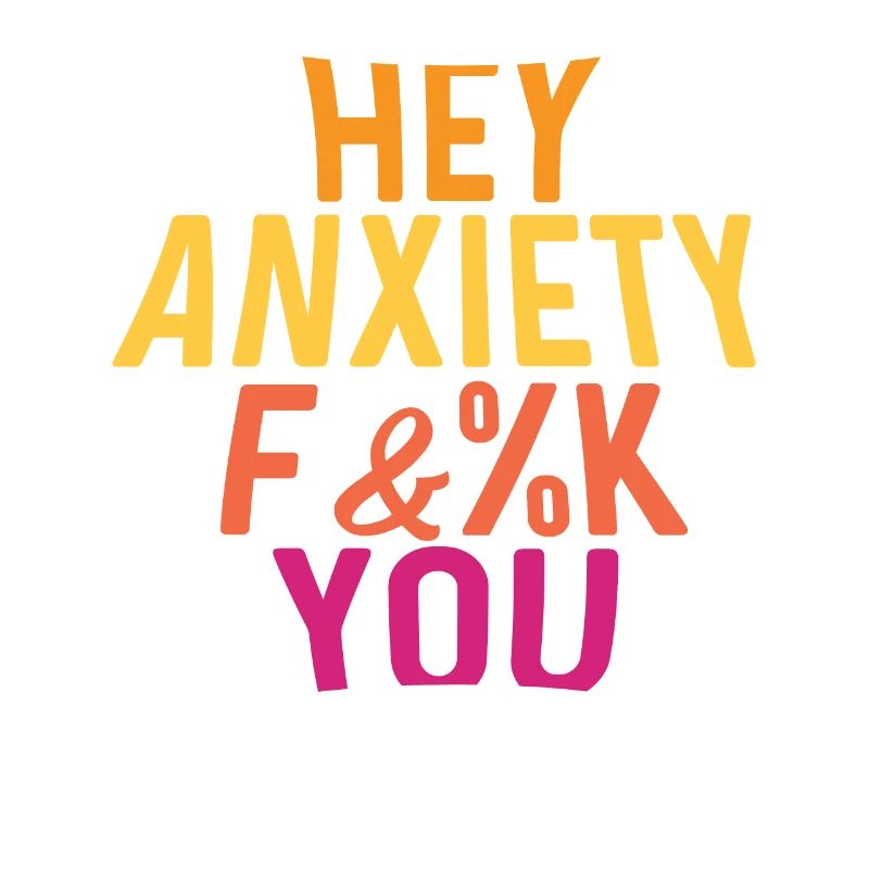 Hey Angst Ängstlich oder ängstlich. Geschenk