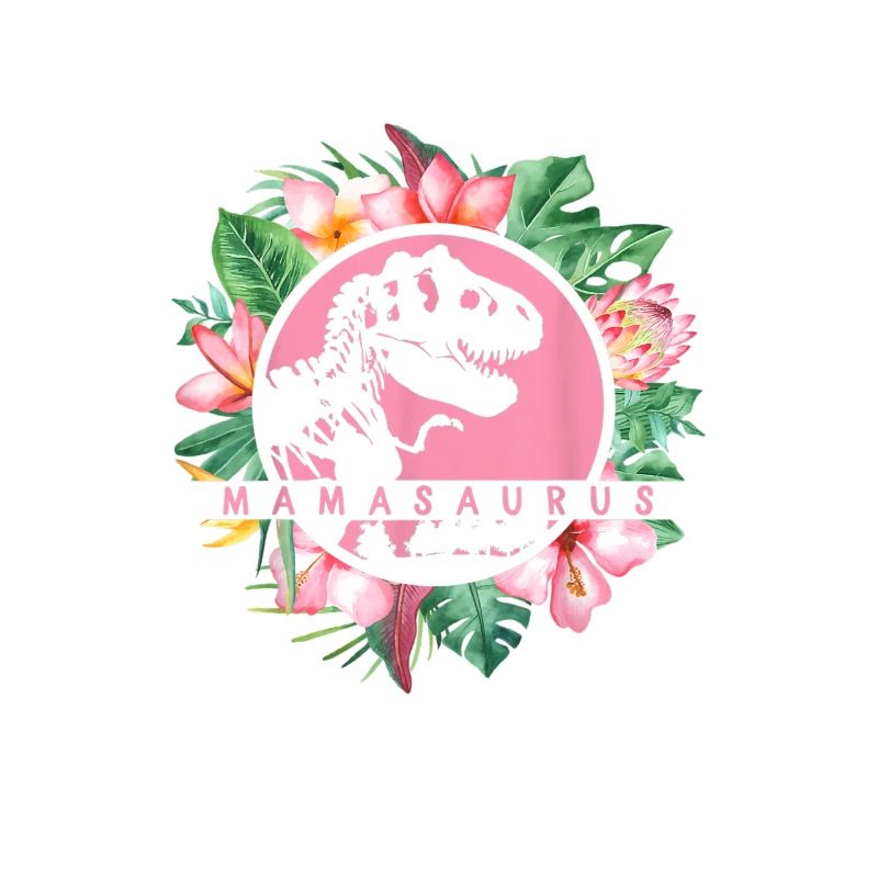 Muttertag Mamasaurus Mom Mama Mutter Blumen