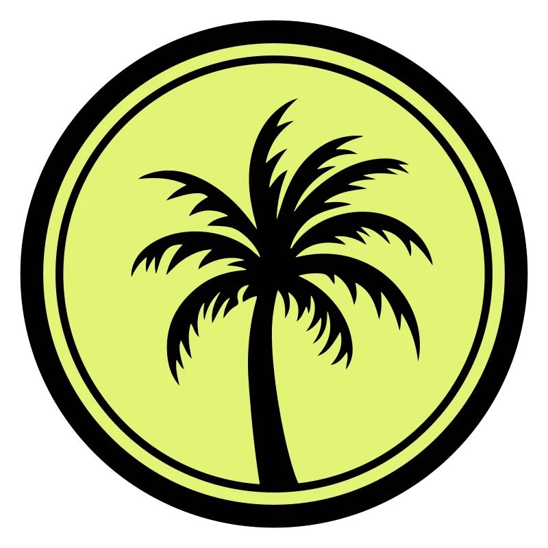 Palm Tree Holiday Icon