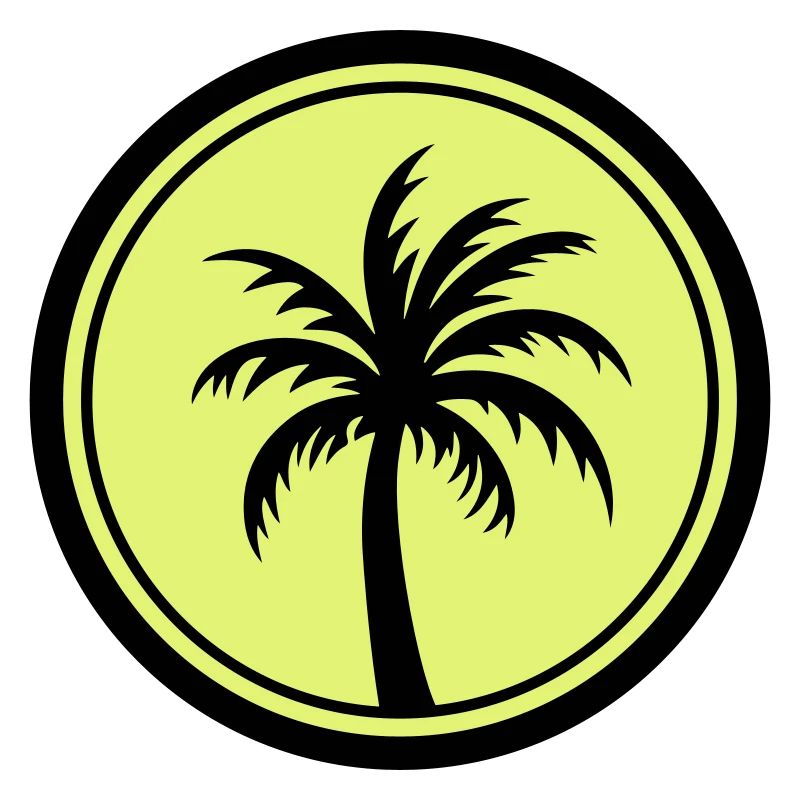 Palm Tree Holiday Icon