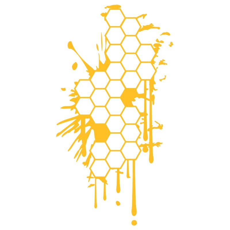 blobs graffiti drops honey