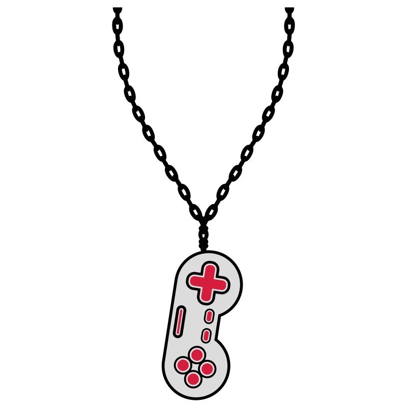 Halskette Schmuck alter Controller