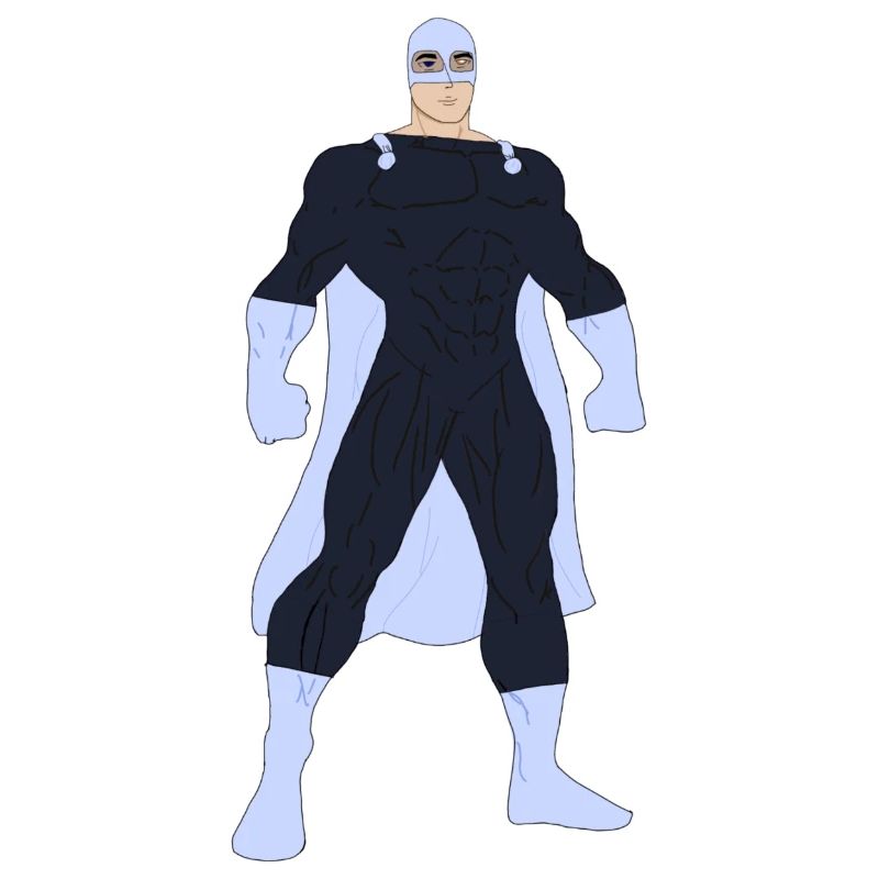 Sei ein Superheld! Seien Sie mutig!