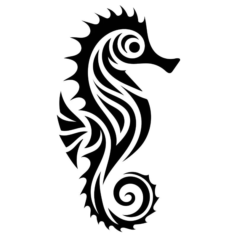 Kleines Knuffiges Seepferdchen Baby