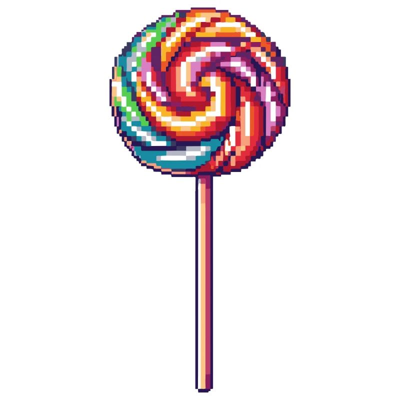 Lollipop Pixel Icon