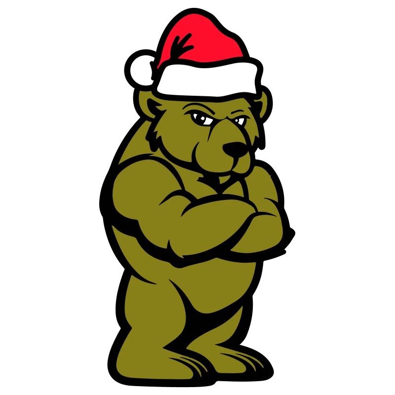Bear Comic Christmas