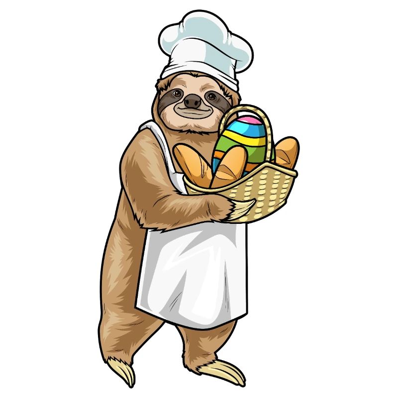 Sloth Easter Baker