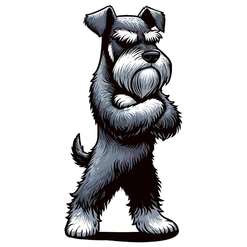 Schnauzer Schnauzer géant Propriétaire du Schnauzer