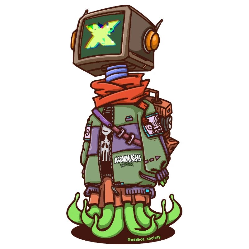 Neon X Robot Scout with Flame Boots