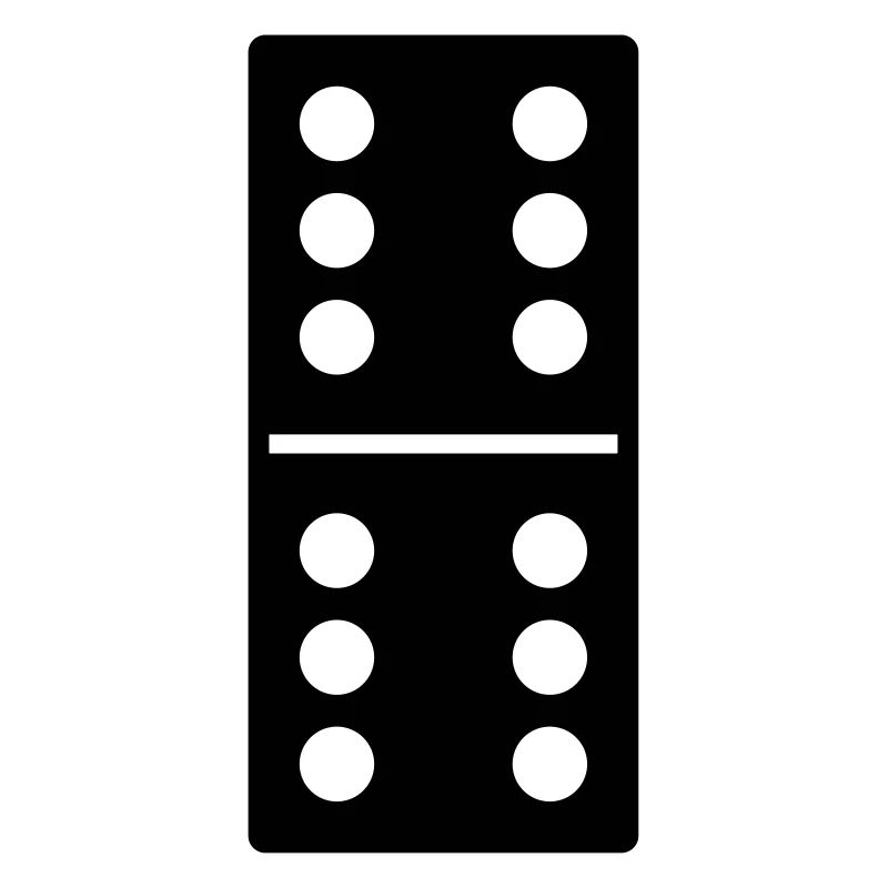 DOMINO STONE 6:6 - VARIABLE COLOR - VECTOR DESIGN!