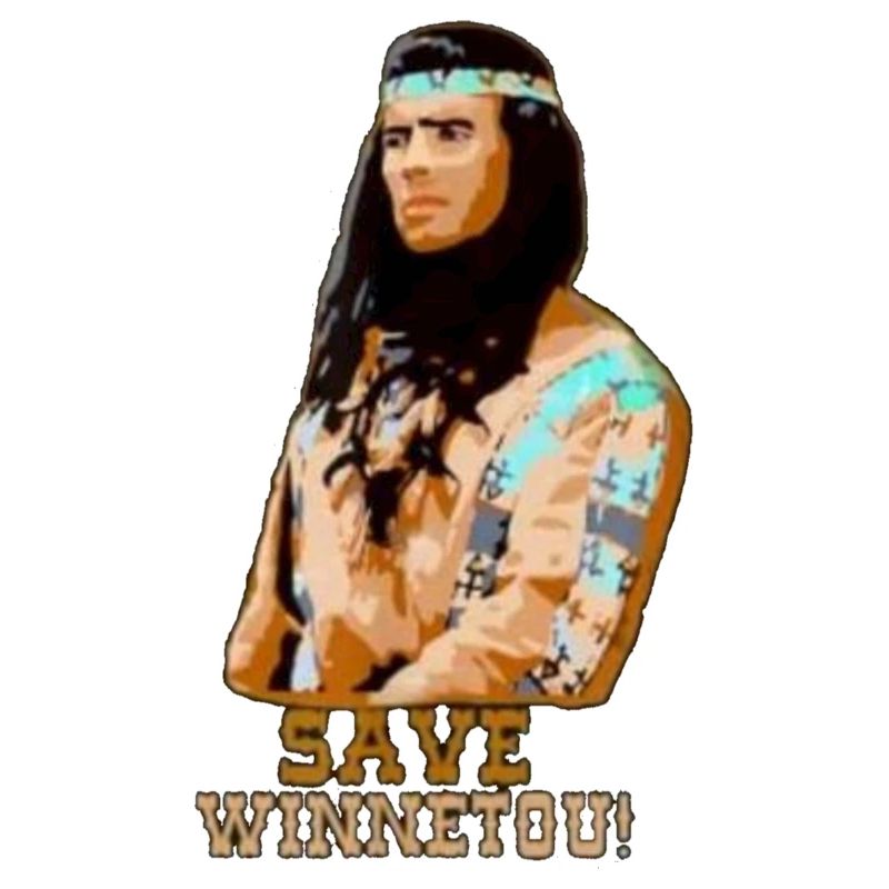 save winnetou,winnetou,indianer,illustration