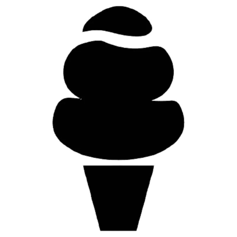 Idée cadeau de crème glacée cornet de crème glacée molle cornet de crème glacée cône de crème glacée