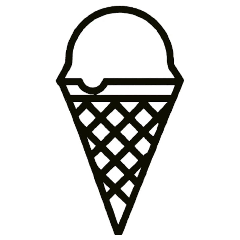 Idée cadeau crème glacée cornet de crème glacée cornet de crème glacée